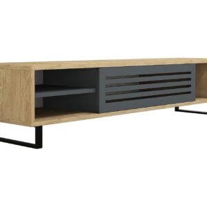 Gersby Tv-bord, Blå/grå