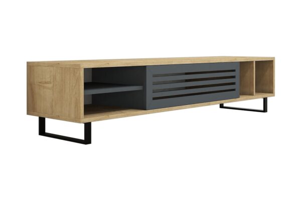 Gersby Tv-bord, Blå/grå