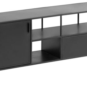 Shantay, TV-Bord, Metal by LaForma (H: 50 cm. x B: 150 cm. x L: 35 cm., Sort)