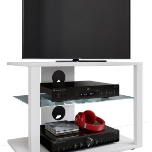 TV-bord, h. 45 x b. 60 x d. 41 cm, hvid